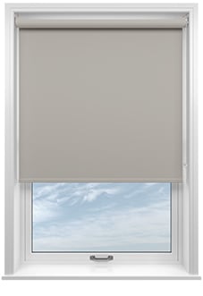 Trinity (Blackout), Dove - Motorised Roller Blind